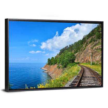Circum Baikal Track by Lake Wall Art