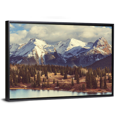 Snow-capped Colorado Rockies Wall Art