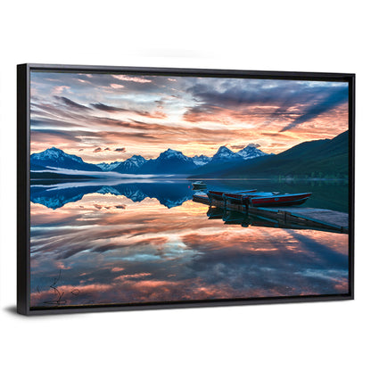 Lake Mcdonald Sunrise Wall Art