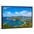Shirley Heights Harbour View Wall Art