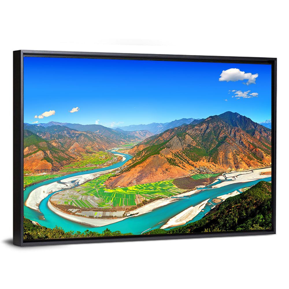 First Bend of the Yangtze, Lijiang Wall Art