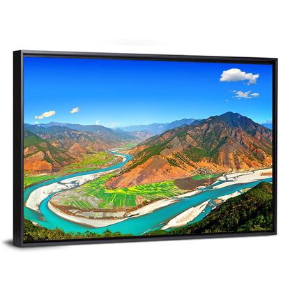 First Bend of the Yangtze, Lijiang Wall Art