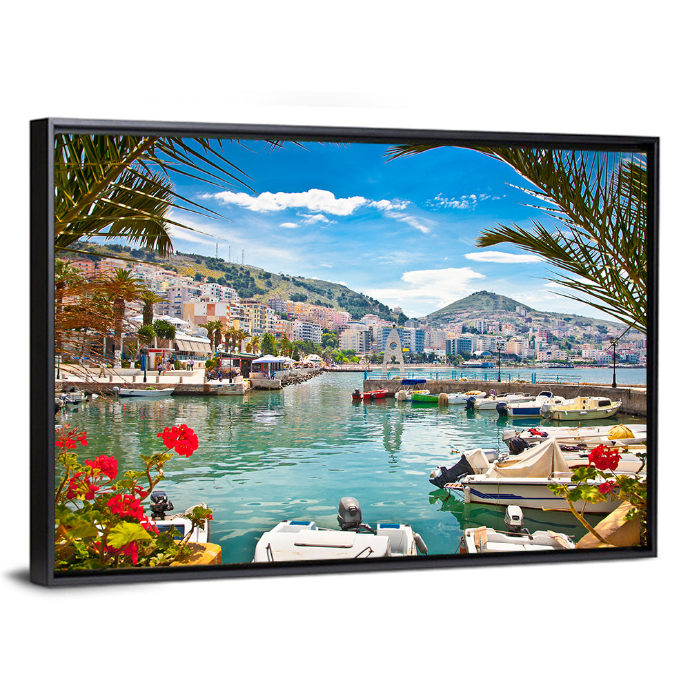 Saranda Harbor View Wall Art