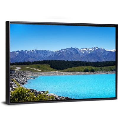 Lake Pukaki Turquoise View Wall Art