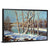 Trees Along River Winter Landscape Wall Art