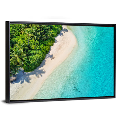 Secluded Tropical Beach Wall Art