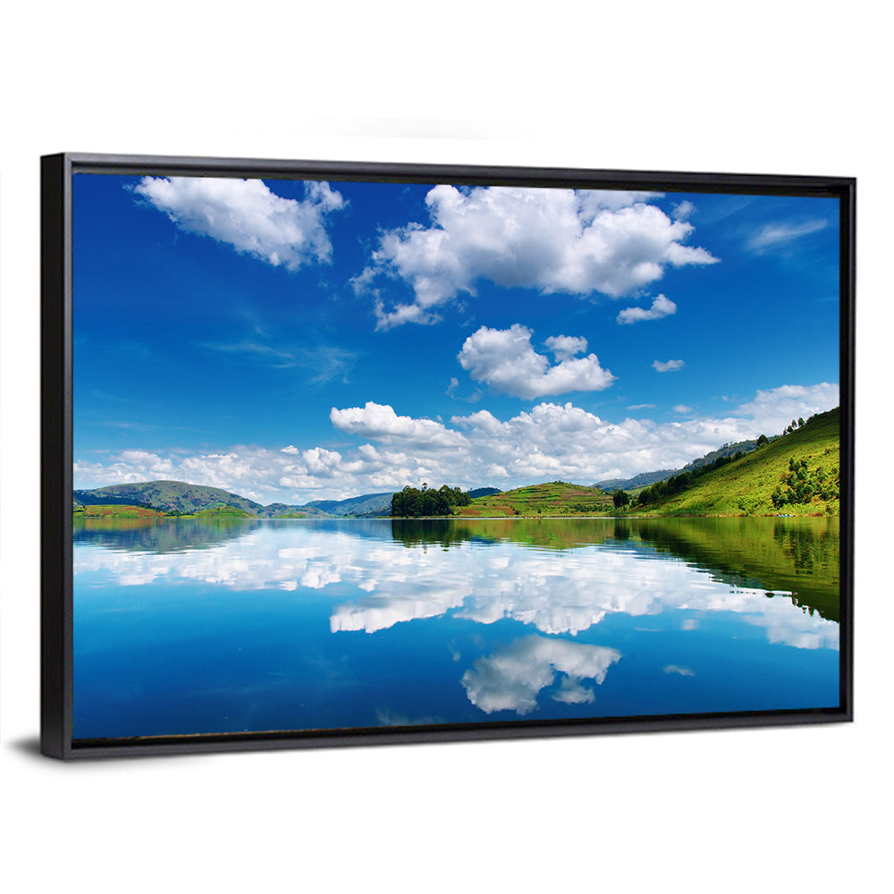 Bunyonyi Lake Reflection Wall Art
