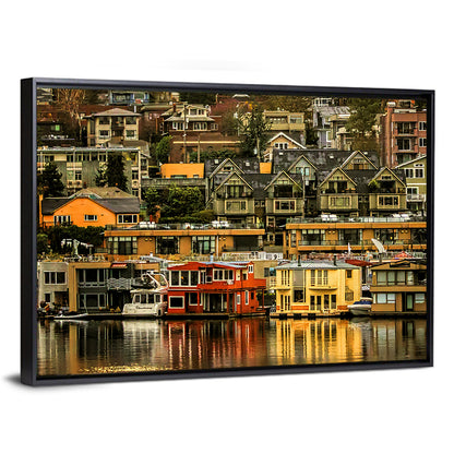 South Lake Union Reflections Wall Art