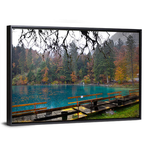 Blausee Crystal Lake Wall Art