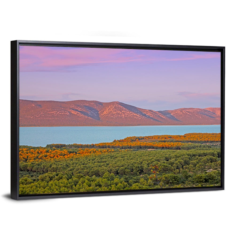 Lake Vrana Golden Hour Wall Art