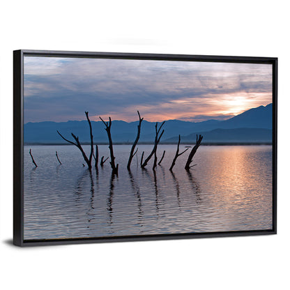 Lake Isabella Sunrise Reflection Wall Art