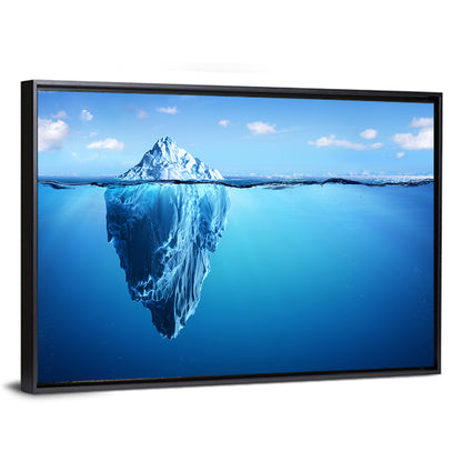 Split-level Iceberg Wall Art