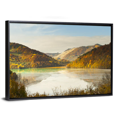 Bright Green Tailings Lake Wall Art