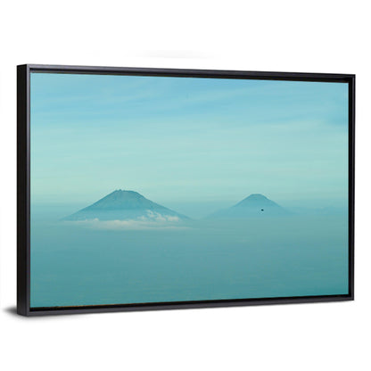 Sumbing and Sindoro Volcanoes Wall Art