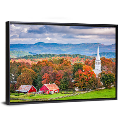 Peacham Autumn Pasture Wall Art