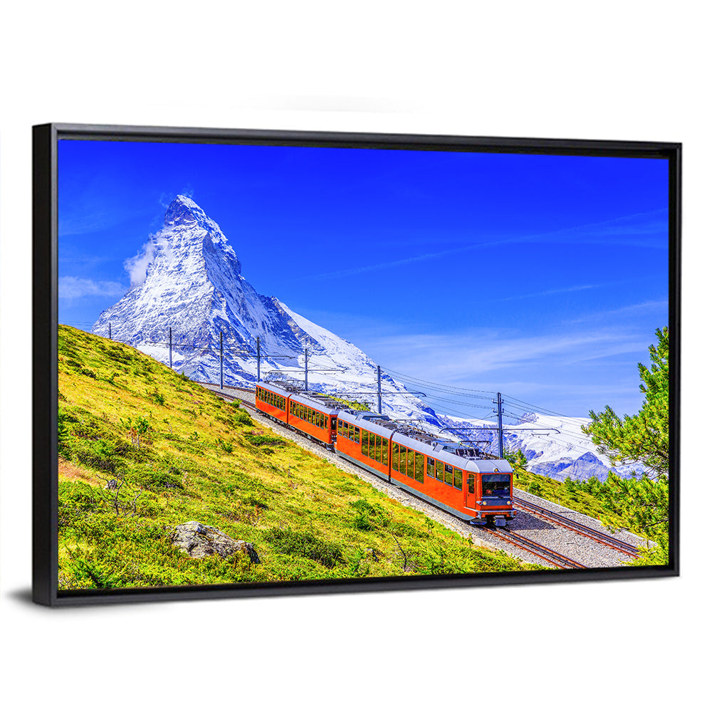 Gornergrat Train and Matterhorn Wall Art