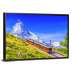 Gornergrat Train and Matterhorn Wall Art