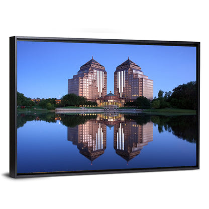 Carlson Towers at Dusk Wall Art