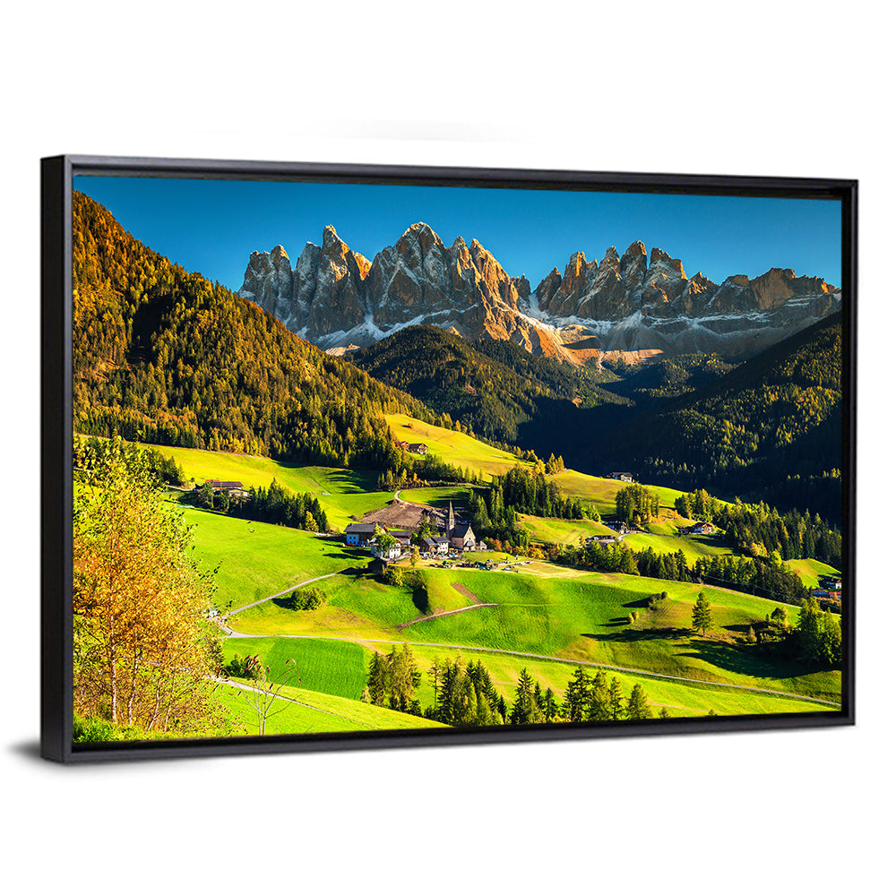 Santa Maddalena, Val Di Funes Wall Art