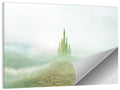 Cobblestone Path to Emerald Castle Wall Art