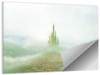 Cobblestone Path to Emerald Castle Wall Art