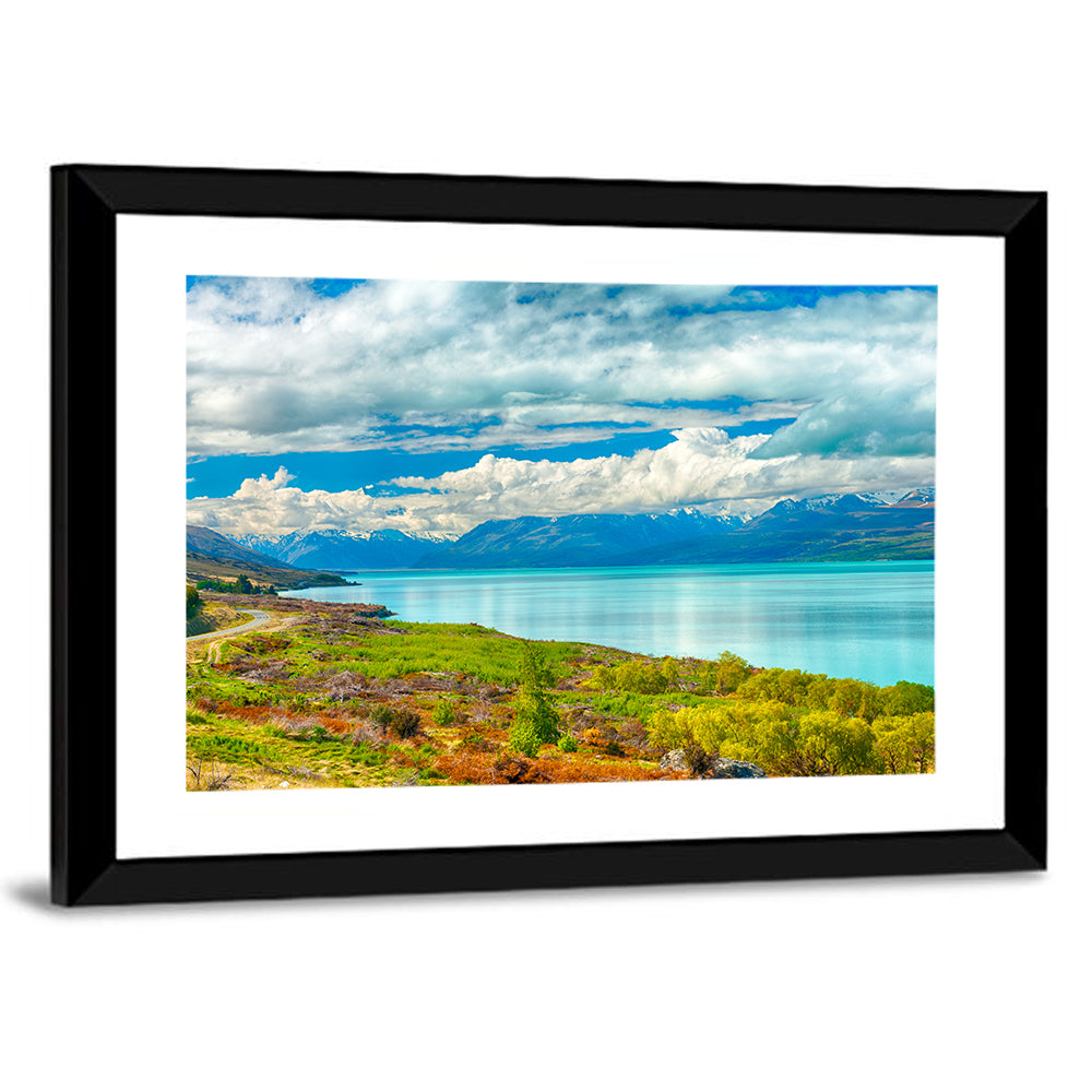Turquoise Lake Pukaki with Mount Cook Wall Art
