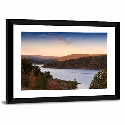 Fort Smith Lake at Golden Hour Wall Art
