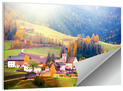 Santa Maddalena Village Wall Art