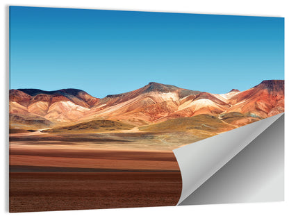 Atacama Desert Ridges Wall Art