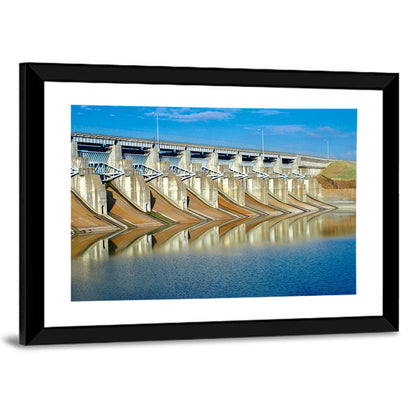 Lavon Dam Spillways Wall Art