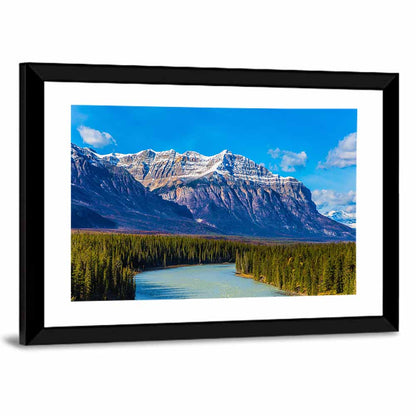 Abraham Lake Mountain View Wall Art