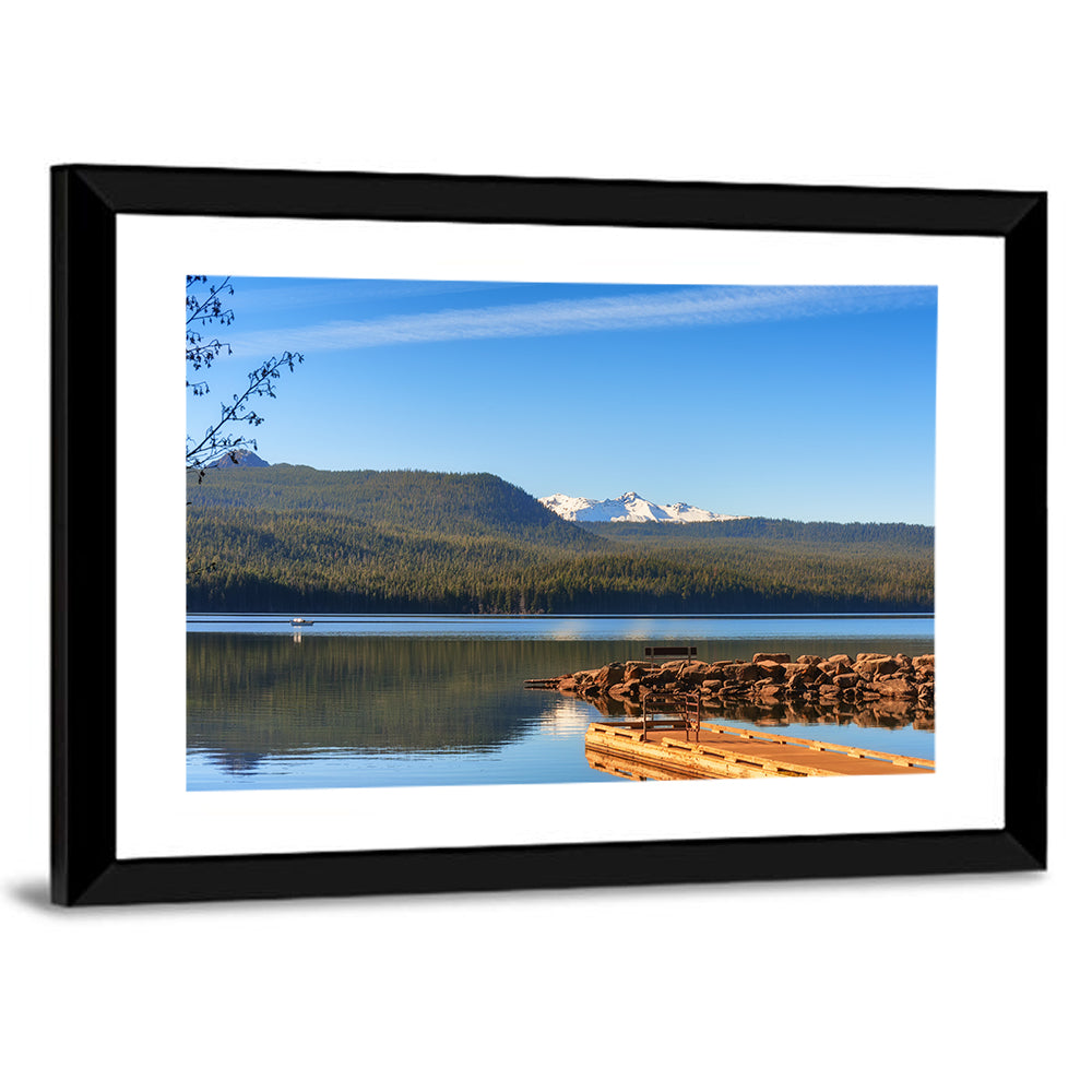 Odell Lake Pier Wall Art