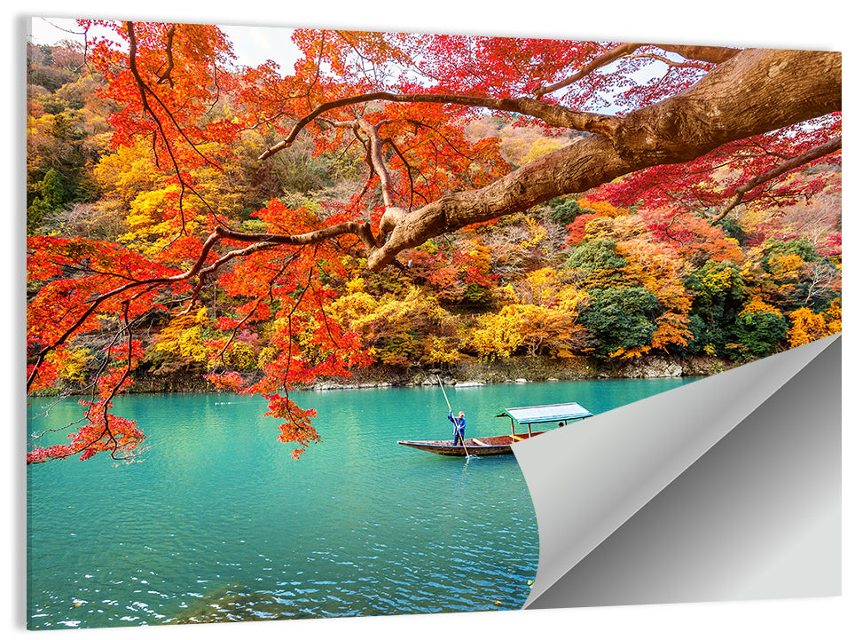 Hozugawa River, Kyoto Wall Art