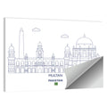 Multan Skyline with Shah Rukn-e-alam Wall Art