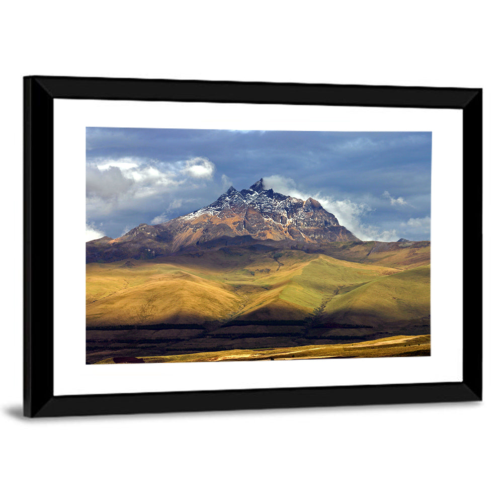Antisana Volcano Landscape Wall Art