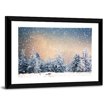 Winter Forest Wonderland Wall Art