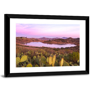 Lake Hodges Sunset Wall Art