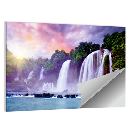 Ban Gioc Banyue Waterfall Wall Art