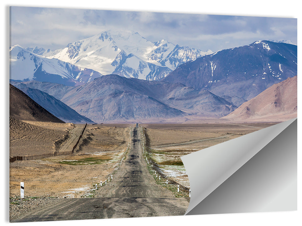Pamir Mountain Road Wall Art