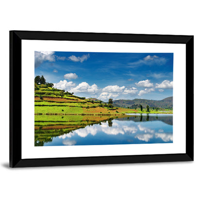 Bunyonyi Lake Reflection Wall Art