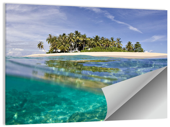 Island Paradise Wall Art as a poster print