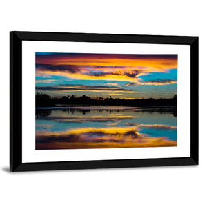 Cloudy Colorado River Wall Art