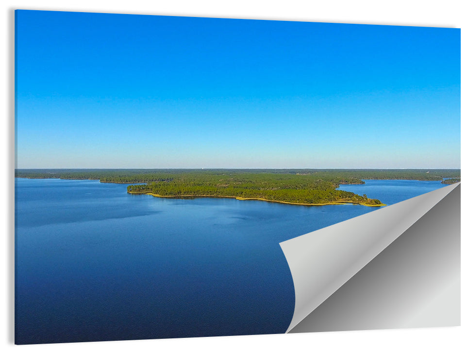 Big Creek Lake Peninsula Wall Art