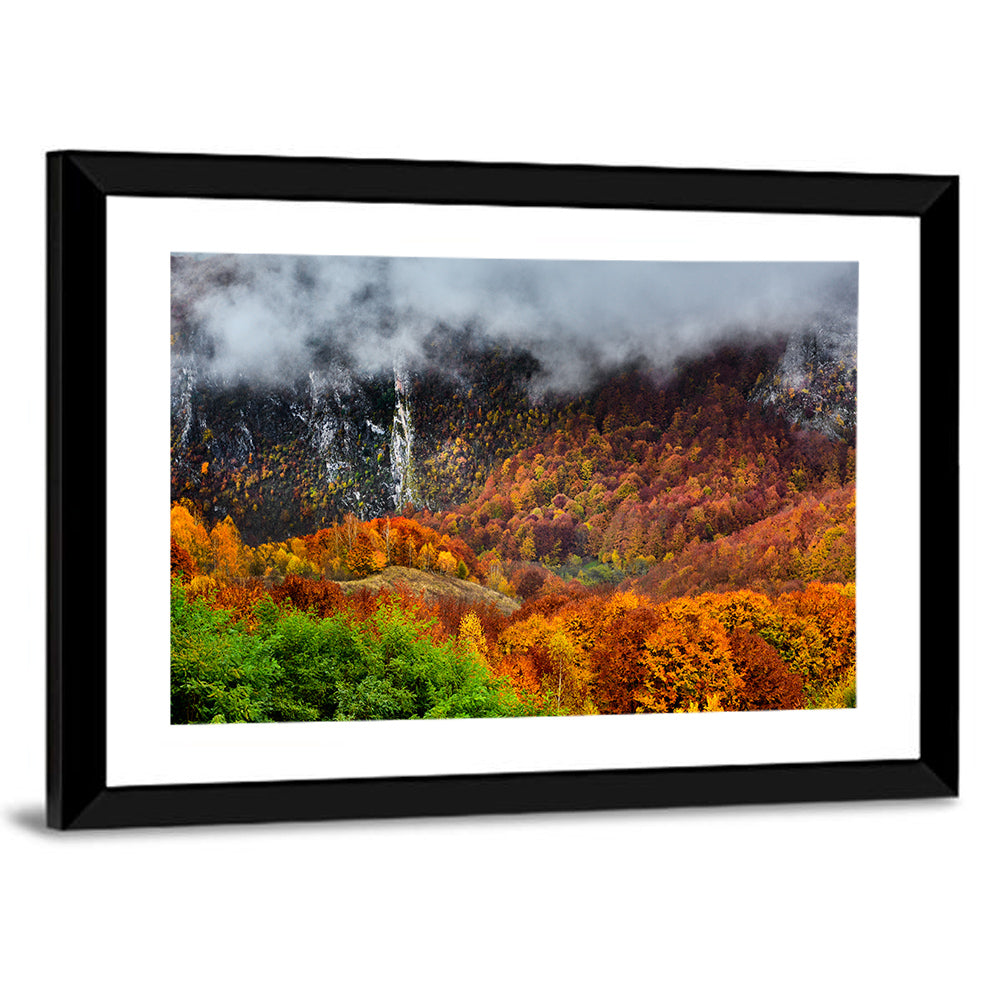 Misty Carpathian Autumn Wall Art