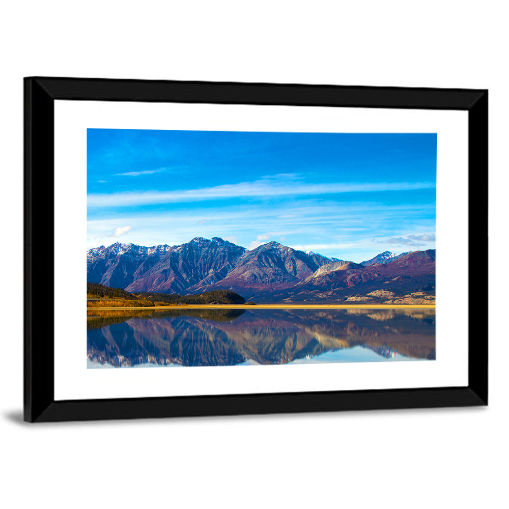 Kluane Lake Reflections Wall Art