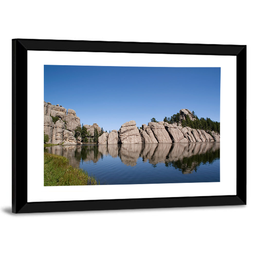 Sylvan Lake Reflection Wall Art