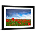 Red Poppy Field Wall Art