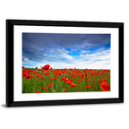 Red Poppy Field Wall Art