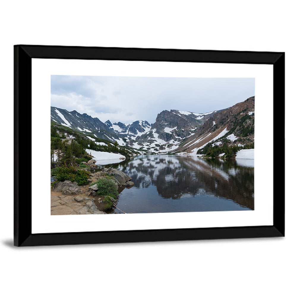 Lake Isabelle Reflection Wall Art