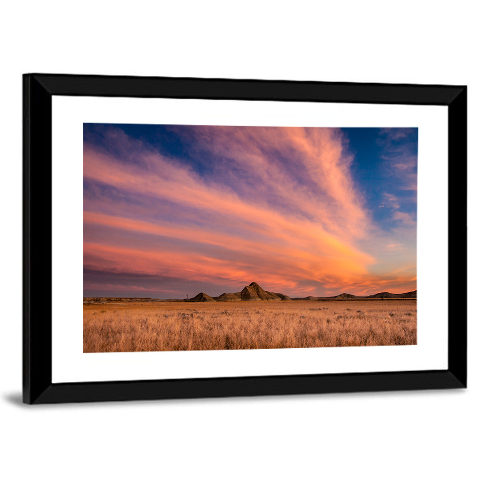 Toadstool State Park Sunset Wall Art